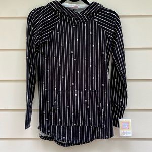 LuLaRoe Amber Halloween skull hoodie XS